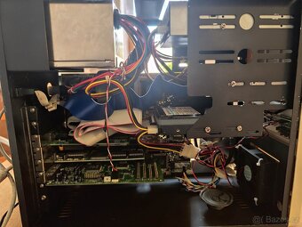 retro pc 486 s monitorem a bonus pentium II optiplex - 6