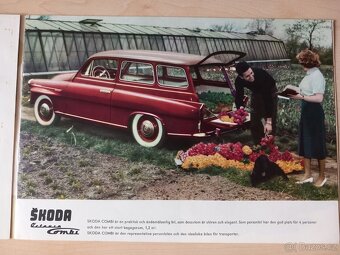 Škoda Octavia + Felicia - dobový prospekt ve švédštině - 6