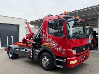 Mercedes-Benz Atego 1218 hákový nakladač hydraulická ruka - 6