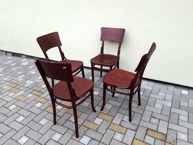Luxusní židle THONET po renovaci 4ks - 6