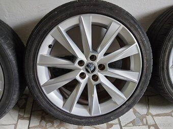 Originál ALU kola Škoda Rapid Fabia R17 + pneu - 6