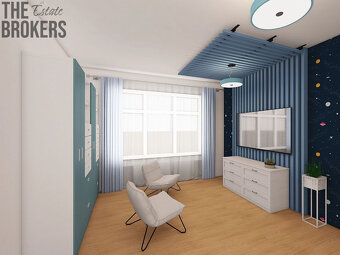 Prodej nadstandardního bytu 3+KK, 105 m² – Pernerova, Karlín - 6