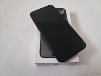apple iphone 15 PRO MAX 256gb Black Titanium / Batéria 85% - 6