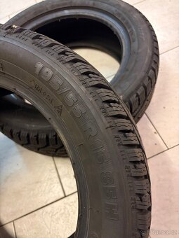 2 kusy zimních pneumatik 195/55 R15 85H - 6