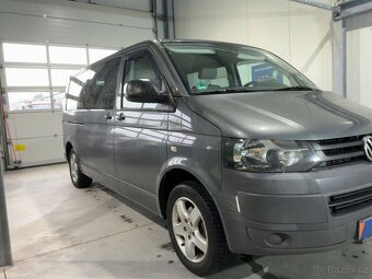 VW T5 Transporter 2.0 TDI 103kW,LONG,9 míst,tažné,navi - 6