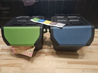 Nová Sada 2 odpadkových košů, 2 × 25 l - 6