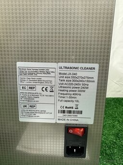 Nová ultrazvuková čistička s objemem 10 litrů - 6