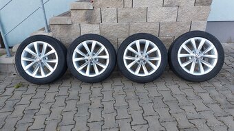 Alu kola 5x112 r17 letní pneu vw passat b7 alltrack - 6