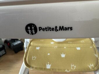 Petite Mars Židlička jídelní Gusto Complete Ochra Crowns - 6