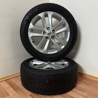 NISSAN JUKE 5x114,3 R17 ET47+ZIMNÍ 215/55R17 7/6mm - 6