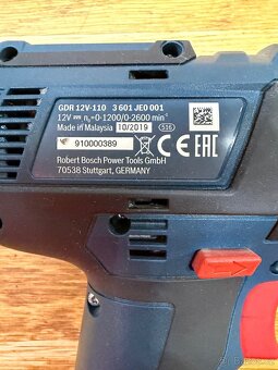 BOSCH GDR 12V-110 rázový utahovač - 6