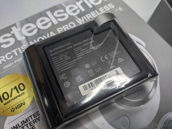 Bezdrátová sluchátka Steelseries arctis nova pro x wireless - 6