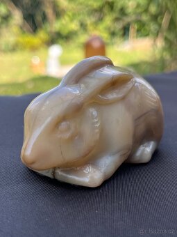 KOH-I-NOOR - Starý celuloidový ZAJÍČEK na setrvačník - 6