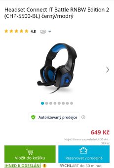 Herní sluchátka connect - 6