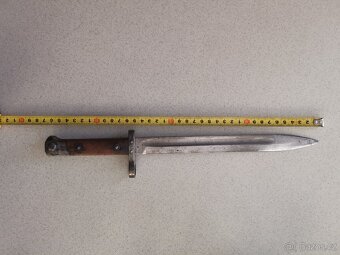 Starý vojenský bodák, bajonet - 6