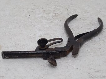 Staré retro Šraňkovací kleště - Šraňkovačky - 6