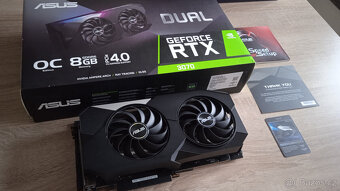 RTX 3070 ASUS DUAL O8G - PERFEKTNÍ STAV - JAKO NOVÁ - 6