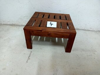 Prodám 4 x hezké lavičky-skřínky-stolky - 6