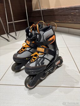 Dětské rostoucí kolečkové inline brusle K2 (2 x) - 6