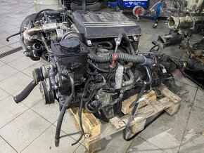MOTOR BMW M47 320d 520d 100KW 2.0D E46 KOMPLETNÍ SE VSTŘIKY - 6