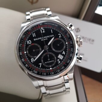 Baume & Mercier, model Capeland Chronograph orig. hodinky - 6