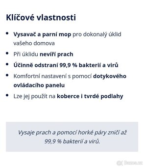 Vysavač a parní mop v jednom - 6