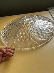 porcelan , brousene sklo, misa - 6