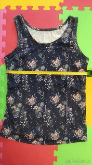 Těhotenské tričko s motýlky, H&M, vel. L - 6