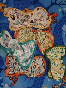 Látkové pleny Petit Lulu - kompletní sada - 6