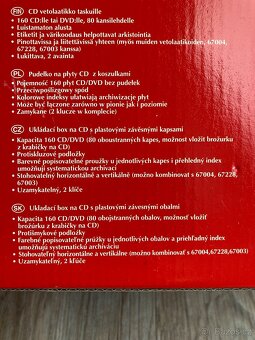 Box na 160 CD/DVD - 6