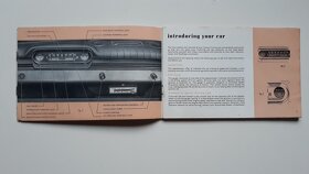 Dobové retro prospekty, manuály Ford Cortina a Consul - 6