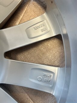 Originální alu kola Salamanca, VW Touareg, 5x130 r19 - 6