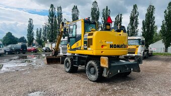 Kolové rýpadlo Komastu PW 158 v super stavu - 6