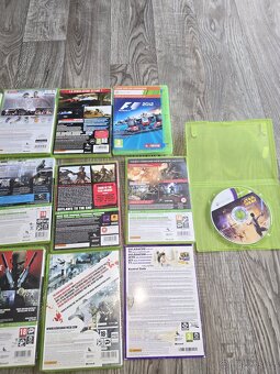 Prodám hry na xbox 360 plně funkční Pes 2010 - 120 kč Kin - 6