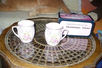 hrnečky růžový porcelán - 6