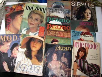 STAROŽITNÉ MODNÍ ČASOPISY - české i německé - 6