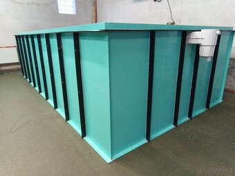Prodám nový plastový bazén 6x3x1,5m - 6