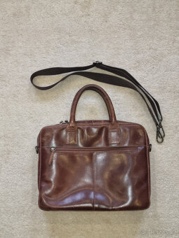 Kožená pánská taška (brašna) nejen na notebook - 6