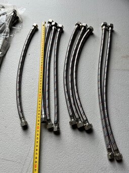 40 x pancerove hadicky na vodu nerez flex - 6