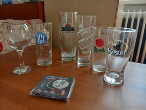 pivní sklo Kozel, Holba, Lobkowitz, Sigma - 6