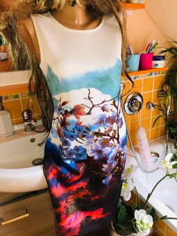 Bodyflirt# spolecenske# saty# business#kvetinove #bodycon - 6