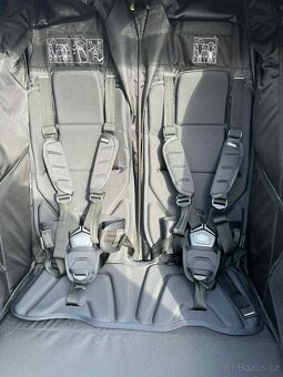 Thule Chariot Sport 2 Double Black (jogging set + cyklo set) - 6