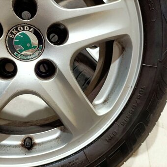 15" ALU kola – 5x100 – ŠKODA (VW, AUDI, SEAT) Disky: Elekt - 6