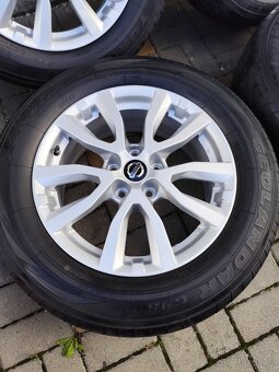 ALU 5x114.3 r17 NISSAN + 225/65/17 - PĚKNÁ SADA - 6