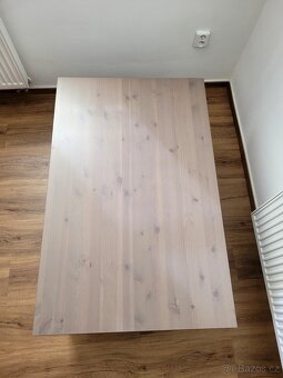 Konferenční stolek Hemnes IKEA šedobéžový - 6