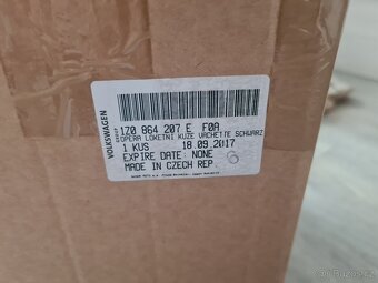 NOVÁ Loketní opěrka Octavia 2 Černá kůže RS - ORIGINÁL - 6