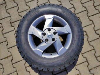 Alu kola DACIA DUSTER 16" + offroad zimní pneu 215/65/16 - 6