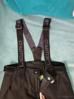 Dětské zateplené kalhoty Lewro 152/158 - 6