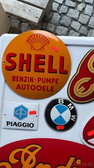 smaltovaná cedule Indian motorcycles velká - 6