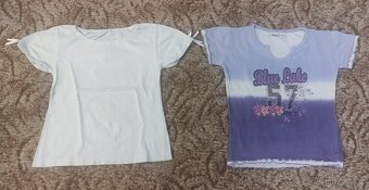 Dívčí trička vel.6m, ,98, 104/110 - 6